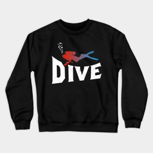 Love Scuba Diving Tshirt Mask Gift Dive Lovers Gifts New Crewneck Sweatshirt